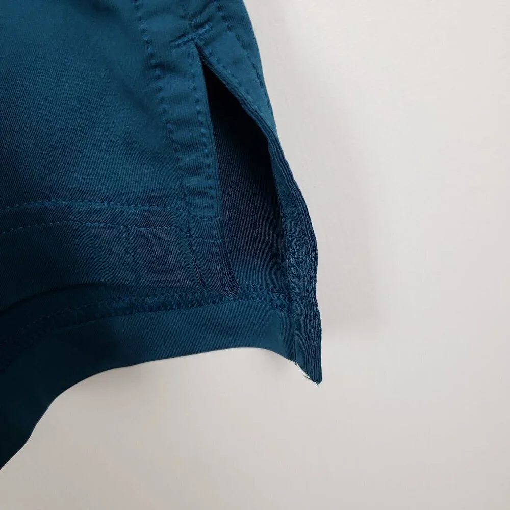 Peter Millar Summer Comfort Polo Shirt L Teal Ridge at Back Brook Golf Mens